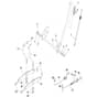 McCulloch M12597 - 96011029700 - 2010-09 - Mower Lift - Deck Lift Parts Diagram