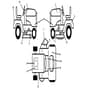 McCulloch M12597H - 96041026800 - 2011-09 - Decals Parts Diagram
