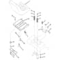 McCulloch M12597HRB - 96061031400 - 2010-09 - Seat Parts Diagram