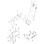 McCulloch M12597HRB - 96061031401 - 2011-04 - Mower Lift - Deck Lift Parts Diagram