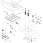 McCulloch M12597RB - 96061029000 - 2010-07 - Seat Parts Diagram