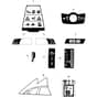 McCulloch M125-85F - 967295401 - 2016-01 - Decals Parts Diagram