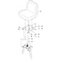 McCulloch M125-97FH - 966725601 - 2012 - Seat Parts Diagram