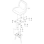 McCulloch M125-97FH - 967207101 - 2013-01 - Seat Parts Diagram