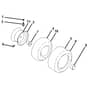 McCulloch M125-97T - 96041028800 - 2012-11 - Wheels and Tyres Parts Diagram