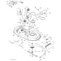 McCulloch M125-97T - 96041035200 - 2013-06 - Mower Deck - Cutting Deck Parts Diagram