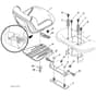 McCulloch M125-97T - 96041035200 - 2013-06 - Seat Parts Diagram