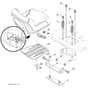 McCulloch M125-97TC - 96051006002 - 2013-07 - Seat Parts Diagram