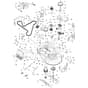 McCulloch M125-97TC - 96051006103 - 2014-06 - Mower Deck - Cutting Deck Parts Diagram