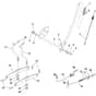 McCulloch M125B92RB - 96061010300 - 2009-09 - Mower Lift - Deck Lift Parts Diagram