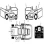 McCulloch M12T92RB - 96061010200 - 2009-08 - Decals Parts Diagram