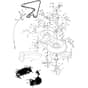 McCulloch M12T92RB - 96061010201 - 2009-08 - Mower Deck - Cutting Deck Parts Diagram