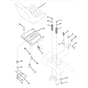 McCulloch M12T92RB - 96061010201 - 2009-08 - Seat Parts Diagram