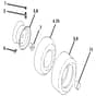 McCulloch M12T92RB - 96061010201 - 2009-08 - Wheels and Tyres Parts Diagram