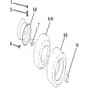 McCulloch M130-97RB - 96051003700 - 2012-01 - Wheels and Tyres Parts Diagram
