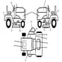 McCulloch M13538 - 96041017700 - 2010-01 - Decals Parts Diagram