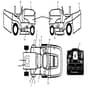 McCulloch M13592HRB - 96061017001 - 2008-08 - Decals Parts Diagram
