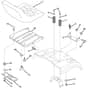 McCulloch M13592RB - 96061010103 - 2008-06 - Seat Parts Diagram