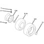 McCulloch M13592RB - 96061012403 - 2008-08 - Wheels and Tyres Parts Diagram