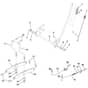 McCulloch M13592RB - 96061012405 - 2009-06 - Mower Lift - Deck Lift Parts Diagram