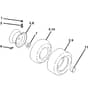 McCulloch M13592RB - 96061012405 - 2009-06 - Wheels and Tyres Parts Diagram