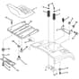 McCulloch M13592RB - 96061012406 - 2009-06 - Seat Parts Diagram