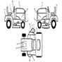 McCulloch M13597 - 96011023804 - 2010-03 - Decals Parts Diagram