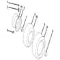 McCulloch M13597 - 96041009101 - 2010-07 - Wheels and Tyres Parts Diagram