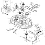 McCulloch M13597H - 96041000901 - 2009-01 - Mower Deck - Cutting Deck Parts Diagram