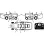 McCulloch M13597HRB - 96061028900 - 2010-01 - Decals Parts Diagram