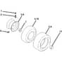 McCulloch M13597HRB - 96061028900 - 2010-01 - Wheels and Tyres Parts Diagram