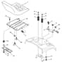 McCulloch M13597HRB - 96061028900 - 2010-07 - Seat Parts Diagram