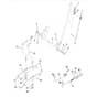 McCulloch M13597HRB - 96061028901 - 2010-04 - Mower Lift - Deck Lift Parts Diagram