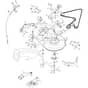 McCulloch M13597RB - 96061028800 - 2010-08 - Mower Deck - Cutting Deck Parts Diagram