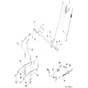 McCulloch M13597RB - 96061028801 - 2010-04 - Mower Lift - Deck Lift Parts Diagram