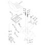 McCulloch M13597RB - 96061028801 - 2010-04 - Seat Parts Diagram