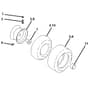 McCulloch M13597RB - 96061029101 - 2010-03 - Wheels and Tyres Parts Diagram