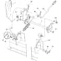 McCulloch M145107T - 96041029201 - 2012-12 - Mower Lift Lever Parts Diagram