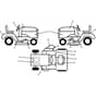 McCulloch M14538 - 96041023100 - 2011-05 - Decals Parts Diagram