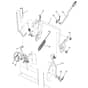 McCulloch M14597TC - 96051006201 - 2012-12 - Mower Lift - Deck Lift Parts Diagram
