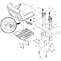McCulloch M145-97T - 96041037700 - 2014-06 - Seat Parts Diagram