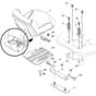 McCulloch M145-97TC - 96051006300 - 2012-11 - Seat Parts Diagram