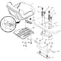 McCulloch M155107A - 96041027300 - 2011-09 - Seat Parts Diagram