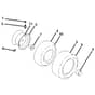 McCulloch M155107H - 96041001003 - 2010-03 - Wheels and Tyres Parts Diagram