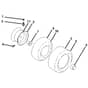McCulloch M155107H - 96041001005 - 2010-09 - Wheels and Tyres Parts Diagram