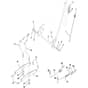 McCulloch M155107HRB - 96061010002 - 2008-08 - Mower Lift - Deck Lift Parts Diagram