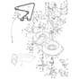 McCulloch M155107HRB - 96061010004 - 2010-03 - Mower Deck - Cutting Deck Parts Diagram