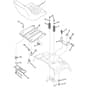 McCulloch M155107HRB - 96061012304 - 2010-03 - Seat Parts Diagram