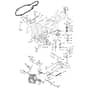 McCulloch M155107HRB - 96061031501 - 2011-01 - Drive Parts Diagram