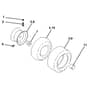 McCulloch M155-107TC - 96051006400 - 2012-10 - Wheels and Tyres Parts Diagram